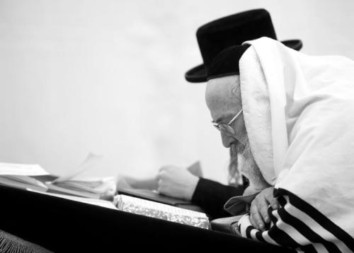 Chasydzi w Lelowie / Hasidim in Lelów 2017